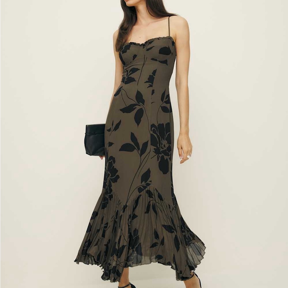 Reformation Aiko Dress in Solana